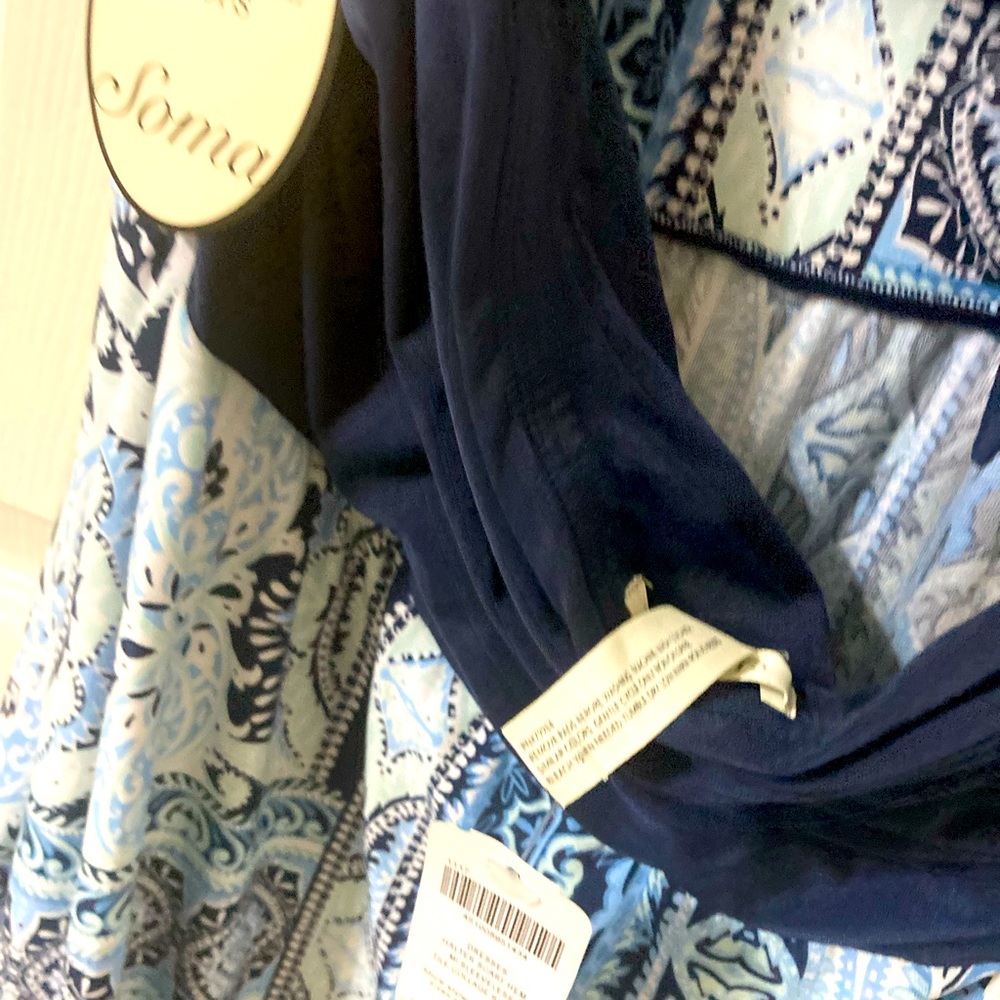 NWT Soma halter tie neck dress - Picture 3 of 3